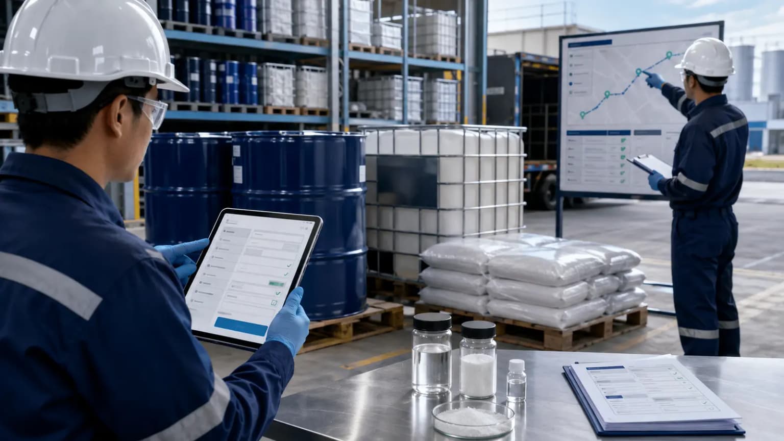 راهنمای استعلام قیمت عمده مواد شیمیایی؛ چطور RFQ دقیق ثبت کنیم؟